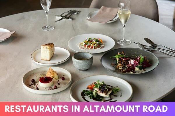 Restaurants near Altamount Road in Altamount Road