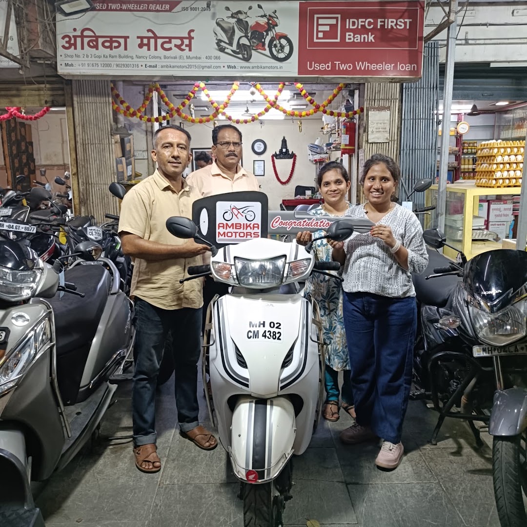 Ambika Motors - Used bike and scooter dealer in Borivali, Mumbai