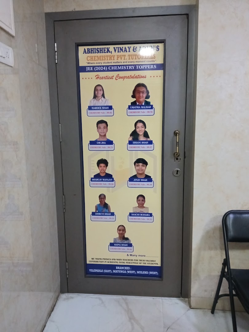 AVAPT CHEMISTRY PRIVATE TUTORIALS (MATUNGA WEST)