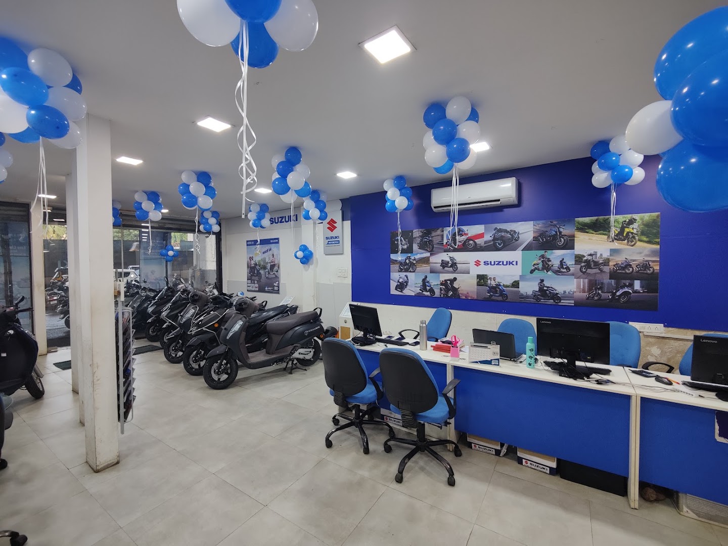Suzuki Motorcycle (Gajendra Motors, Mumbai, Dahisar)