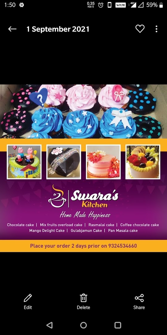 Swara's Kitchen - Homebaker